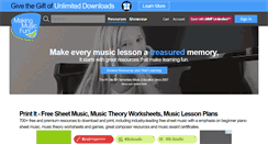 Desktop Screenshot of makingmusicfun.net